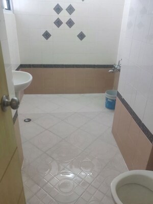 Bathroom in 3 BHK Apartment at Dukes Galaxy, Banjara Hills – for Rent