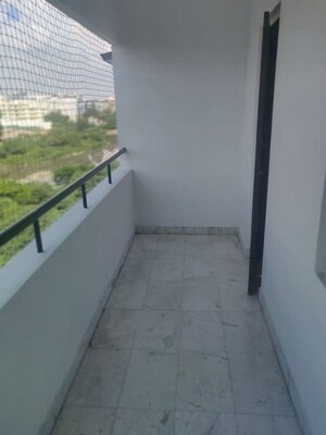 Balcony in 3 BHK Apartment at Dukes Galaxy, Banjara Hills – for Rent