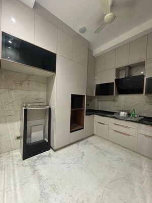 Kitchen in 3 BHK Builder Floor at Navjeevan Vihar – for Rent