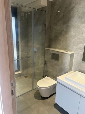 Bathroom in 3 BHK Apartment at S Raheja Panorama, Santacruz West – for Sale