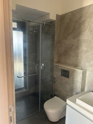 Bathroom in 3 BHK Apartment at S Raheja Panorama, Santacruz West – for Sale