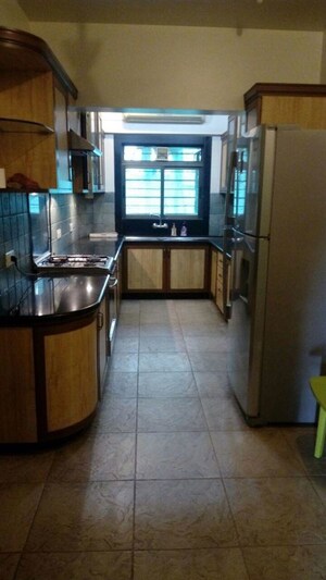 Kitchen in 3 BHK Apartment at Nibbana Apartments, Bandra West – for Sale