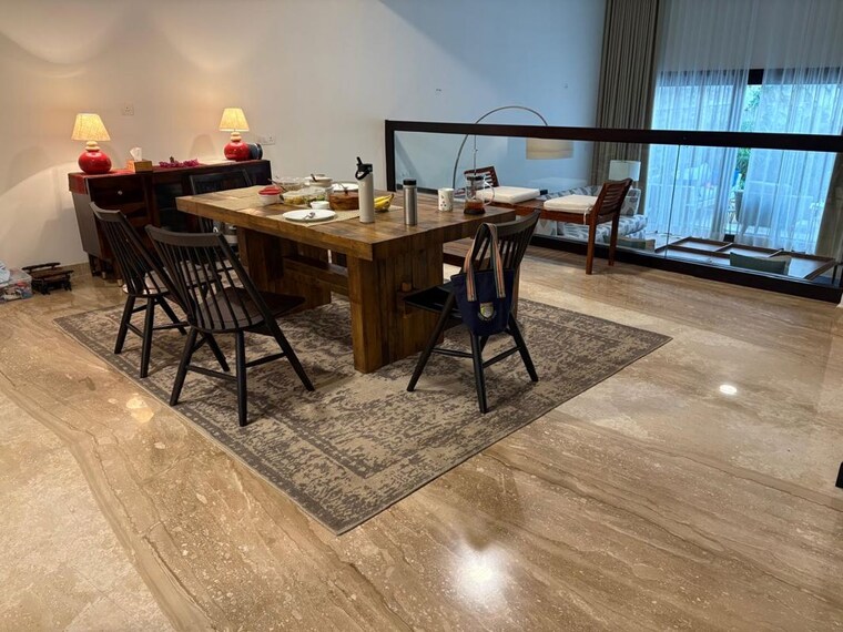 Living Room, embassy-grove 4 Bedroom 4377 Sq.Ft. Apartment In Kodihalli Bangalore 10592799