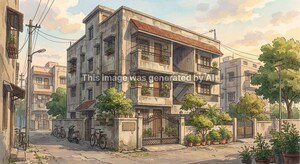  Apartment – Exterior View View at Green Villa, Bopal - for Sale
