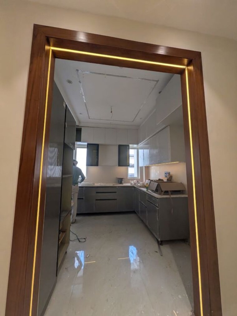 Kitchen, bp-homes 4 Bedroom 250 Sq.Ft. Builder Floor In Sector 85 Faridabad 10592907