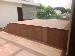 Balcony in 4 BHK Villa at Embassy Grove, Kodihalli – for Rent