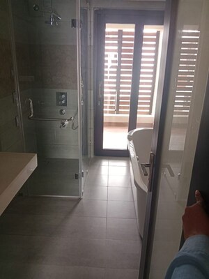 Building Lobby in 4 BHK Villa at Embassy Grove, Kodihalli – for Rent