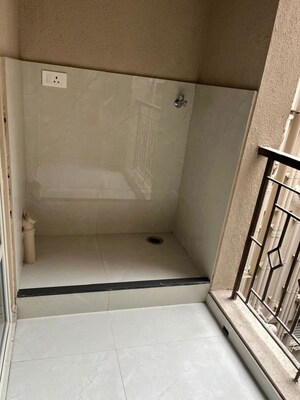 Balcony in 3 BHK Apartment at Nyati Era, Dhanori – for Rent