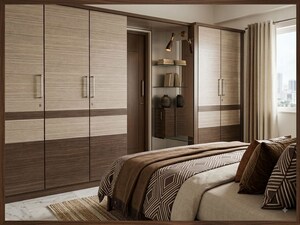 Bedroom in 4 BHK Apartment at Thaltej – for Rent
