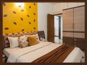 Bedroom in 4 BHK Apartment at Thaltej – for Rent