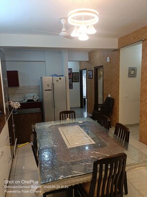 Living Room in 3 BHK Apartment at Rishi Nagar – for Sale