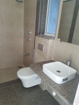 Bathroom in 1 BHK Apartment at Rustomjee Bella Phase 1, Bhandup West – for Rent