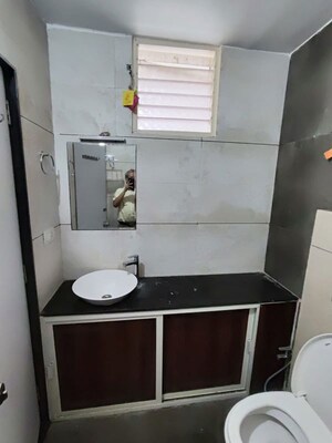 Bathroom in 3 BHK Apartment at Vastrapur – for Rent
