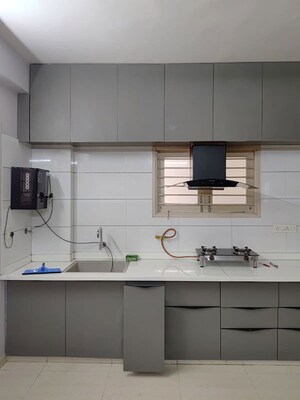 Kitchen in 3 BHK Apartment at Vastrapur – for Rent
