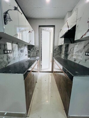 Kitchen in Studio Builder Floor at Sector 38 – for Rent