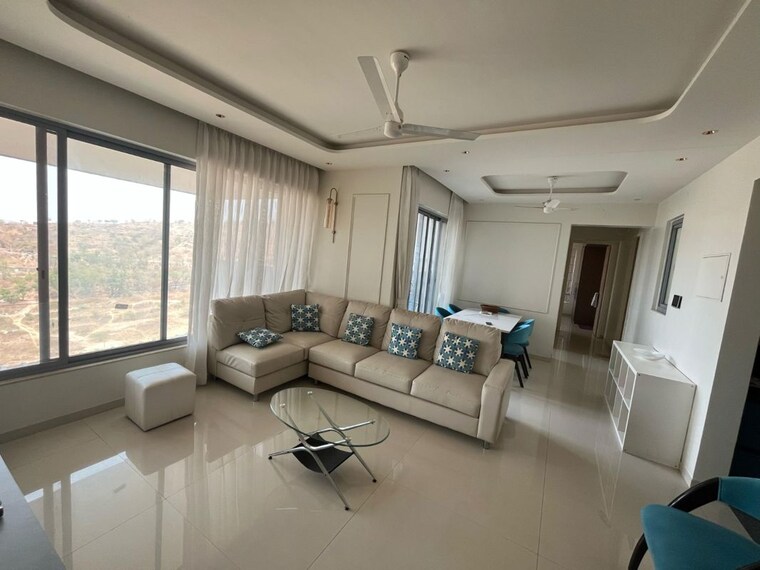 Living Room, kalpataru-jade-residences-g 3 Bedroom 1650 Sq.Ft. Apartment In Baner Pune 10593034