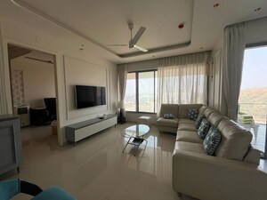 Living Room in 3 BHK Apartment at Kalpataru Jade Residences G, Baner – for Rent