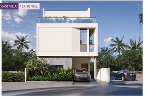 4 BHK Villa – Exterior View View at Badangpet - for Sale