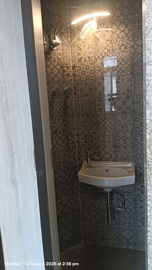 Bathroom in 1 BHK Apartment at Group Satellite Aarambh, Malad East – for Sale