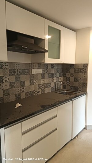 Kitchen in 1 BHK Apartment at Group Satellite Aarambh, Malad East – for Sale