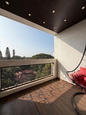 Balcony in 3 BHK Apartment at Gold Opus, Millers Road – for Sale