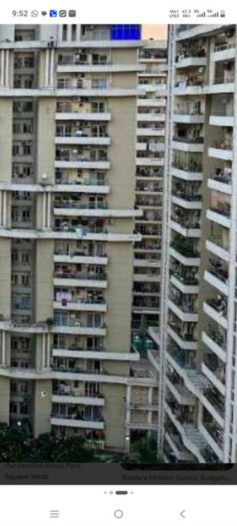 Exterior View, purvanchal-royal-park 4 Bedroom 2955 Sq.Ft. Apartment In Sector 137 Noida 10593189