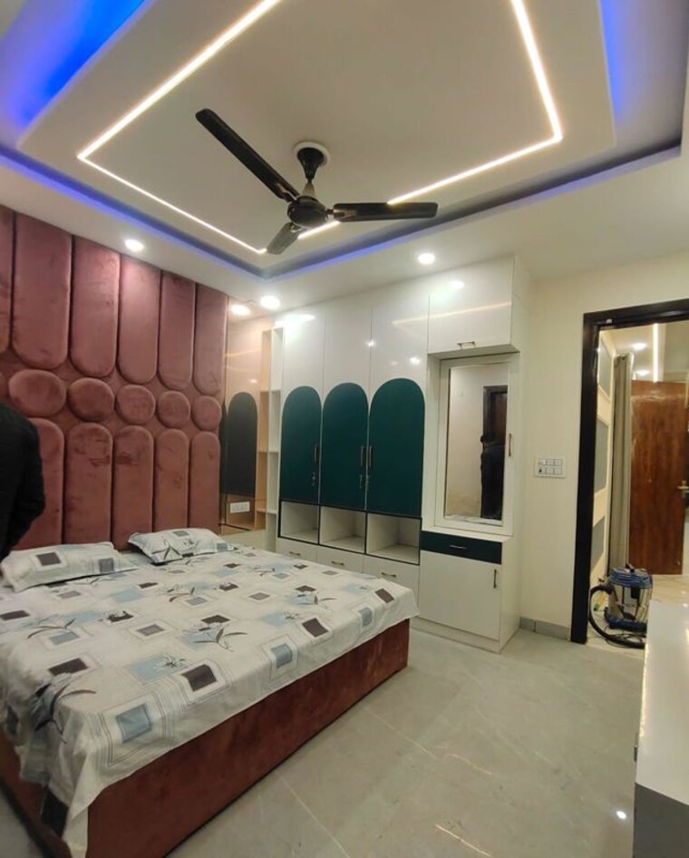 Bedroom, dwarka mor 4 Bedroom 1440 Sq.Ft. Builder Floor In Dwarka Mor Delhi 10593195