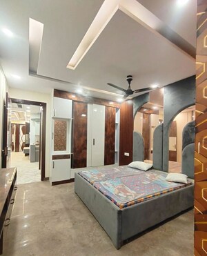 Bedroom in 4 BHK Builder Floor at Dwarka Mor – for Rent