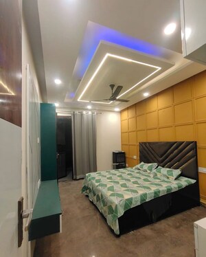 Bedroom in 4 BHK Builder Floor at Dwarka Mor – for Rent