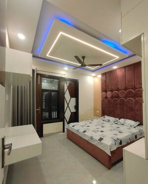 Bedroom in 4 BHK Builder Floor at Dwarka Mor – for Rent