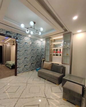 Dining area in 4 BHK Builder Floor at Dwarka Mor – for Rent