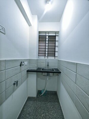 Kitchen in 1 BHK Builder Floor at Hsr Layout – for Rent