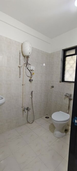 Bathroom in 2 BHK Apartment at Ashar Axis, Majiwada – for Rent