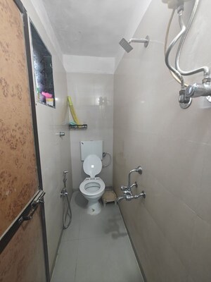 Bathroom in 2 BHK Apartment at Nerul Sector 18a – for Rent