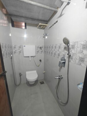 Bathroom in 2 BHK Apartment at Nerul Sector 18a – for Rent