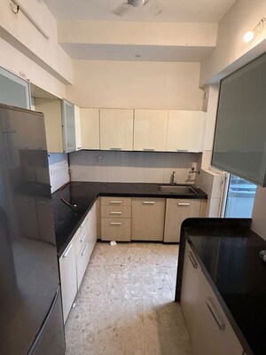 Kitchen in 2 BHK Apartment at Meridian Apartment, Nerul Sector 6 – for Rent