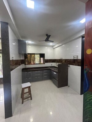 Kitchen in 1 BHK Apartment at Bhoomi Park, Malad West – for Rent