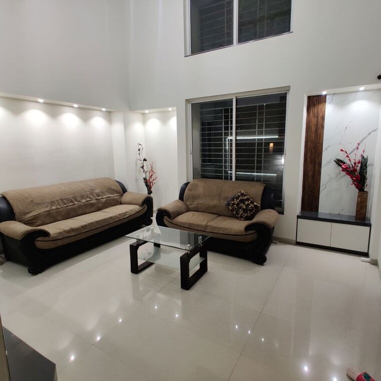 Living Room, p-s-splendour-county-i 3 Bedroom 1400 Sq.Ft. Villa In Wagholi Pune 10593308