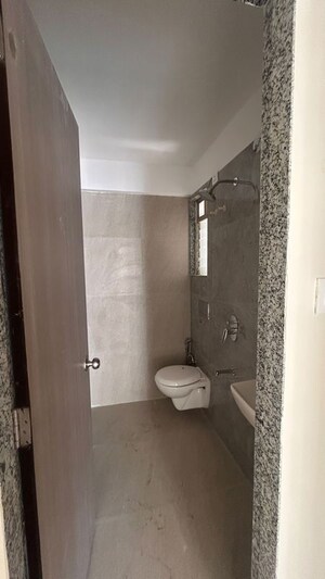 Bathroom in 2 BHK Apartment at Tharwani Sky View, Kharghar – for Rent