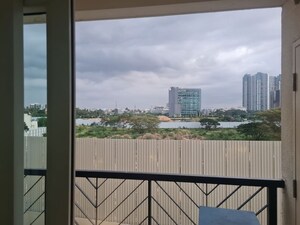 Balcony in 2 BHK Apartment at Karle Vario Homes, Hebbal – for Rent