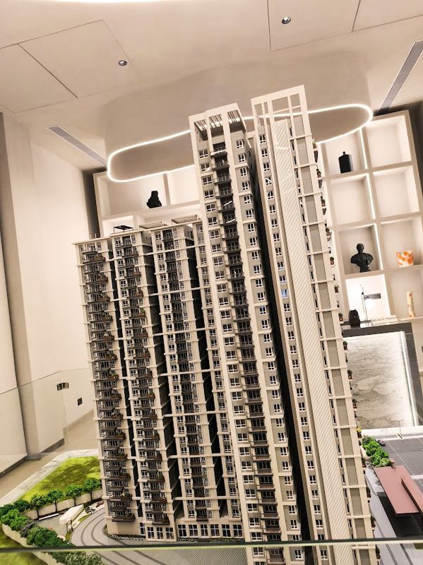 Balcony in 3 BHK Apartment at Vian Mrida, Kollur – for Sale