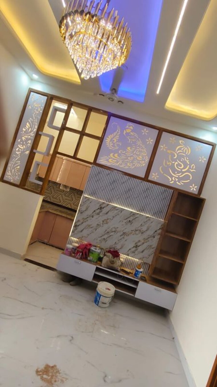 Bedroom, govind-sarover 3 Bedroom 1080 Sq.Ft. Villa In Hathoj Jaipur 10593378