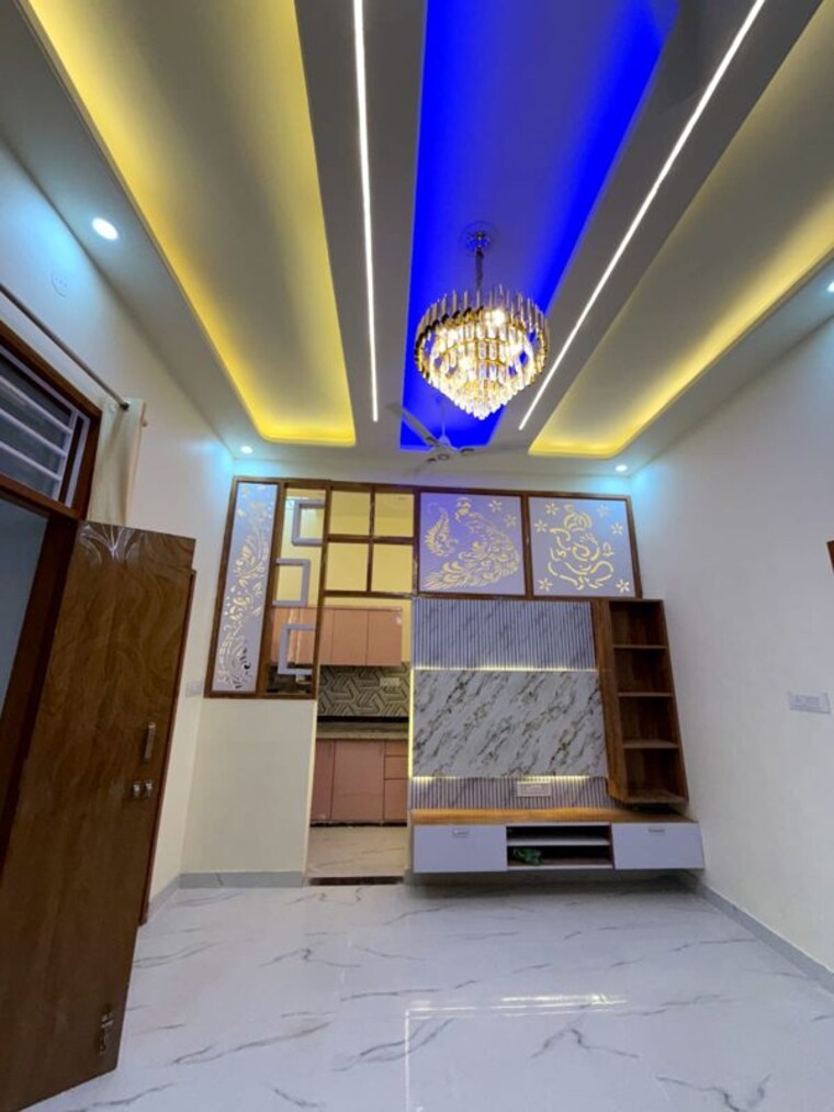 Bedroom, govind-sarover 3 Bedroom 1080 Sq.Ft. Villa In Hathoj Jaipur 10593378