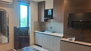 Kitchen in 1 RK Builder Floor at Dlf Phase I – for Rent