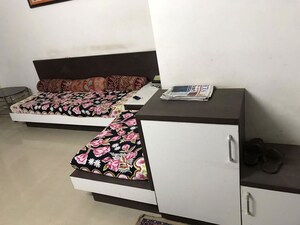 Living Room in 1 BHK Apartment at Shivtirth Nagar – for Rent