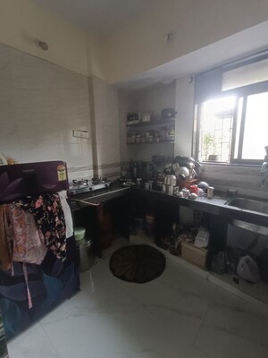 Kitchen in 1 BHK Apartment at Kopar Khairane Sector 14 – for Sale