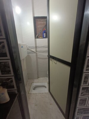 Bathroom in 1 BHK Apartment at Kopar Khairane Sector 14 – for Sale