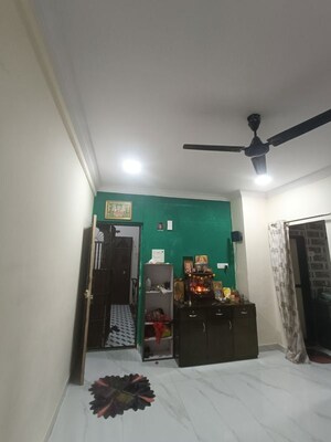 Living Room in 1 BHK Apartment at Kopar Khairane Sector 14 – for Sale