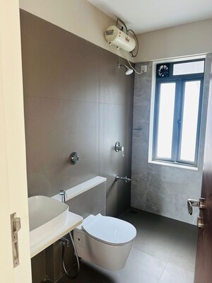 Bathroom in 3 BHK Apartment at Shree Krishna Navageeta, Chembur – for Rent