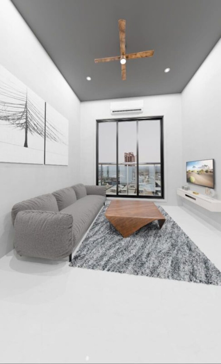 Hall, greencrew-riddhi-siddhi-nx 1 Bedroom 350 Sq.Ft. Apartment In Kalher Thane 10592343